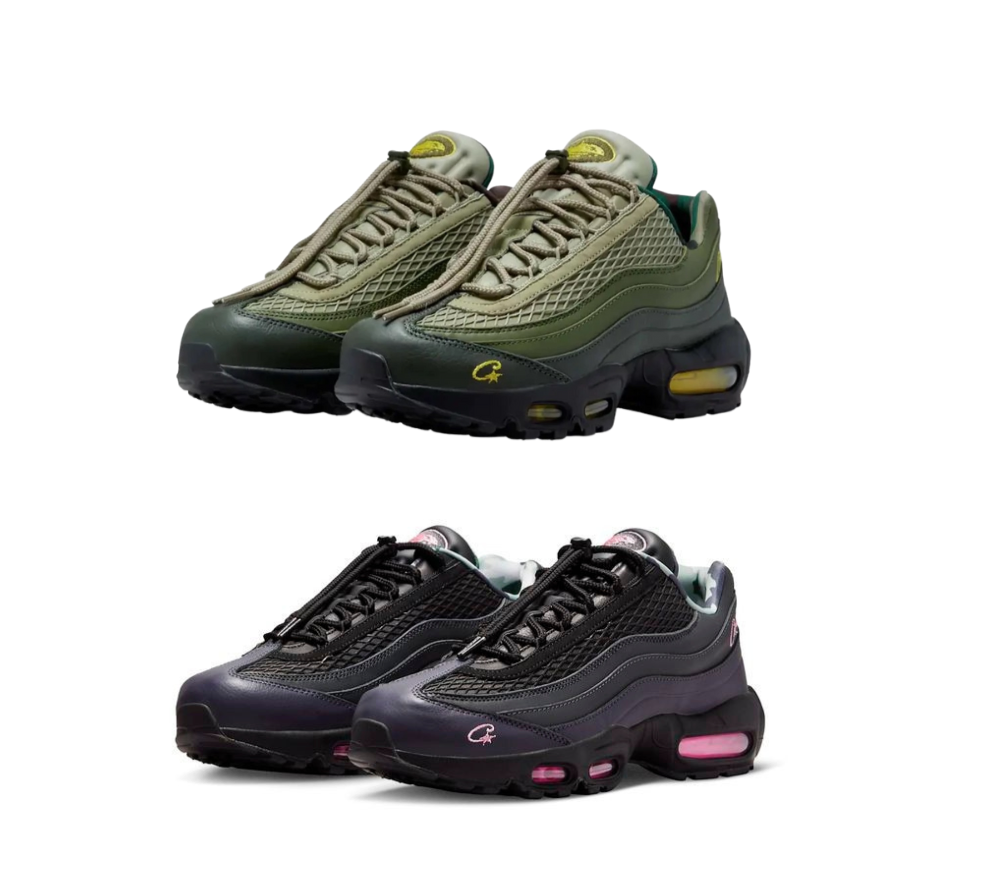 2x Nike Airmax 95 Cortiez ( rules the world x pink beam)