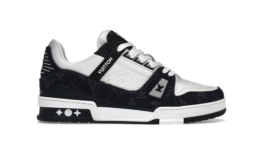 LOUIS VUITTON TRAINER BLACK WHITE