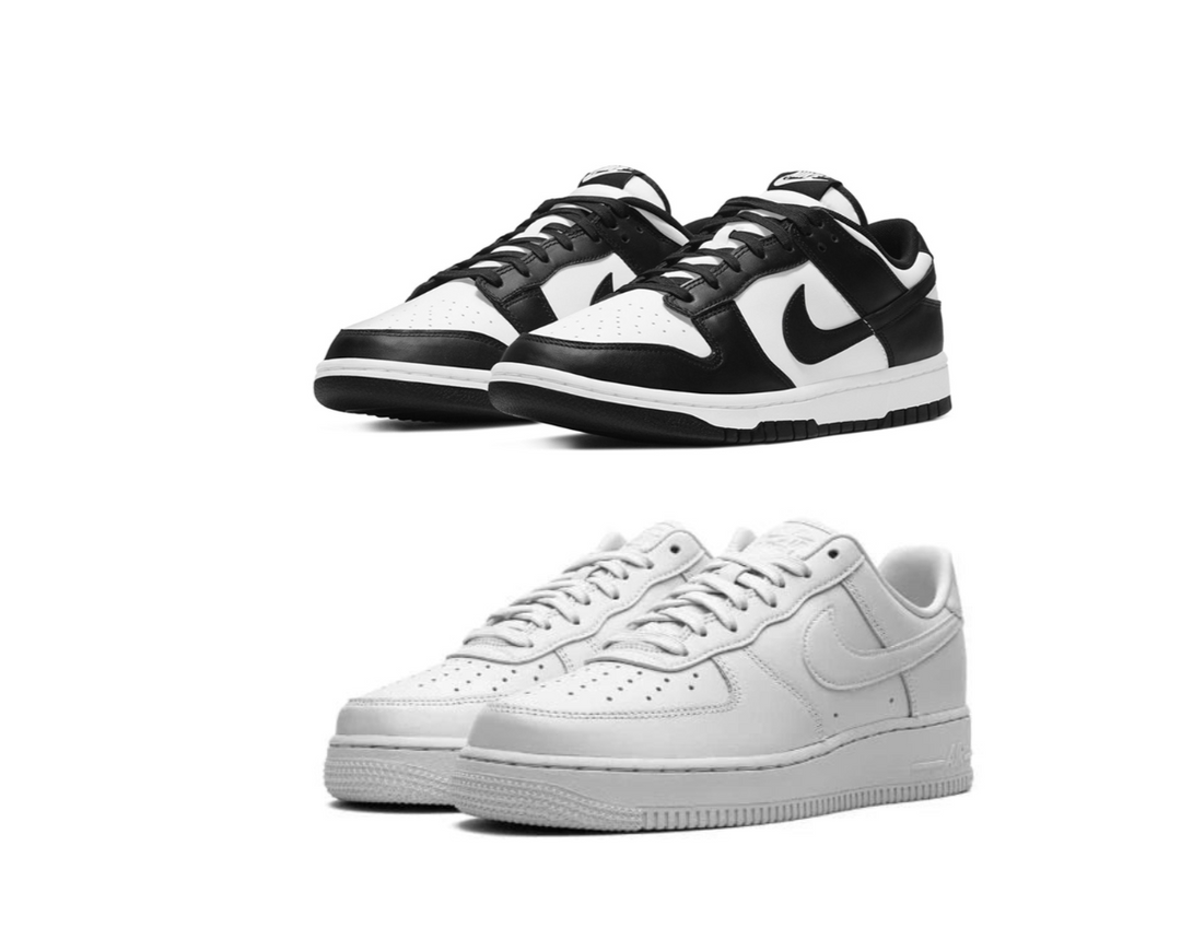 Nike Dunk low “Panda” x AirForce 1