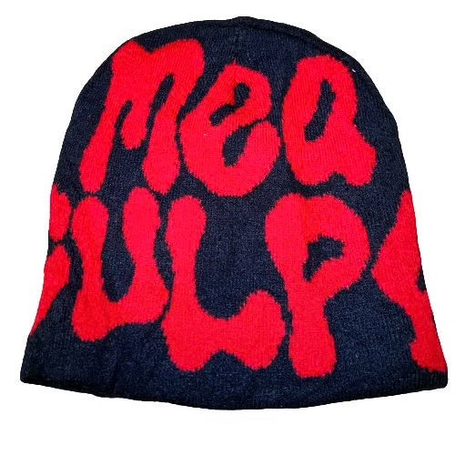 Mea Culpa Beanie “Red & Black”