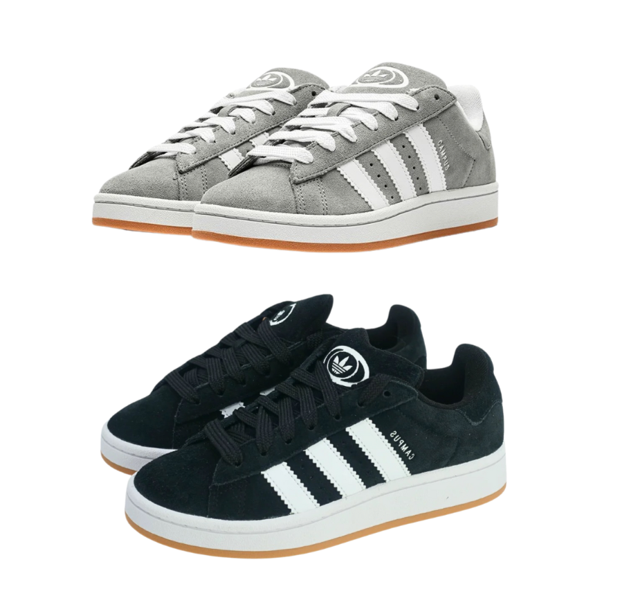 2x Adidas Campus 00s ( Grey x Black)