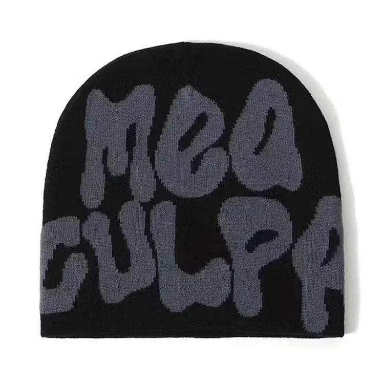 Mea Culpa Beanie “Black & Grey”