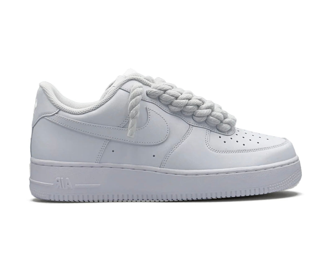 Air Force 1 with rope laces