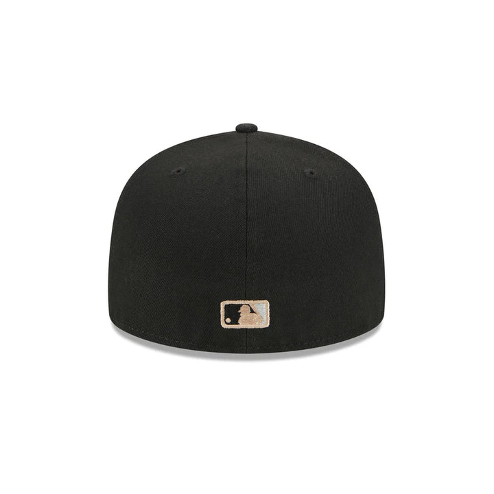 New Era Navy Atalanta Braves Gold Leaf 59Fifty