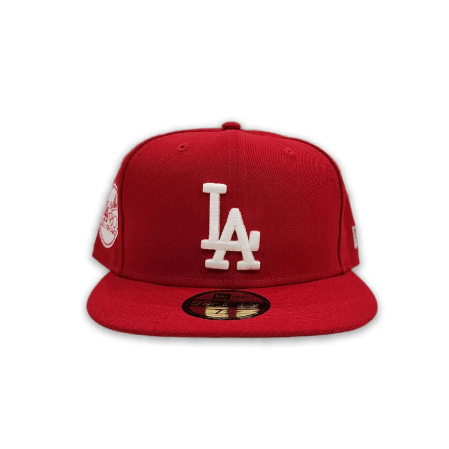 Red LA Dodgers Gray Bottom All Star Game Side Patch New Era 59Fifty