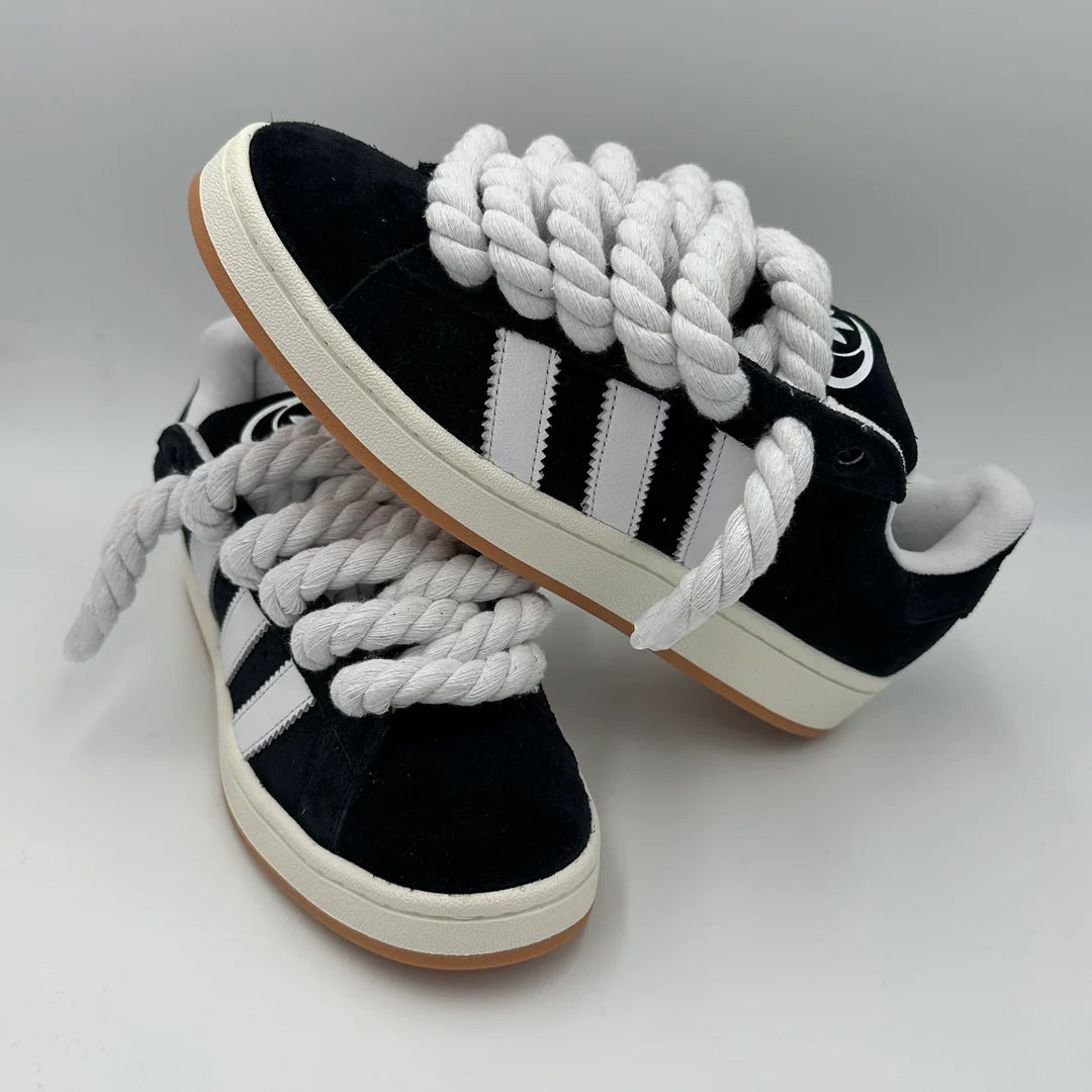 Adidas Campus 00 Black Rope Laces HardFinds Adidas Campus 00 Black Rope Laces HardFinds
