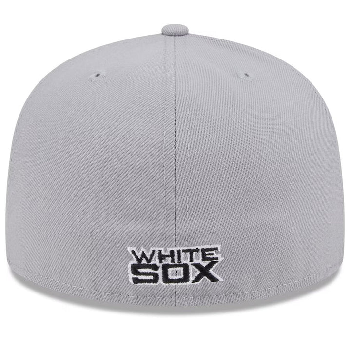 Chicago White Sox New Era Gameday Sideswipe 59FIFTY Fitted Hat - Black/Gray