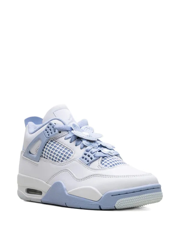 Air Jordan 4 "White/Aluminum/Blue Tint/Oil Green"