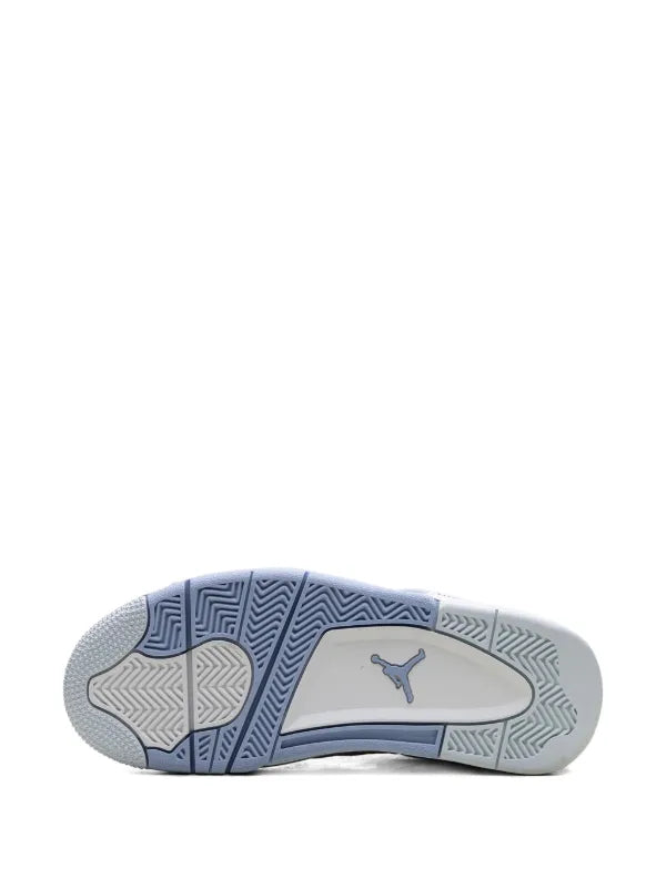 Air Jordan 4 "White/Aluminum/Blue Tint/Oil Green"