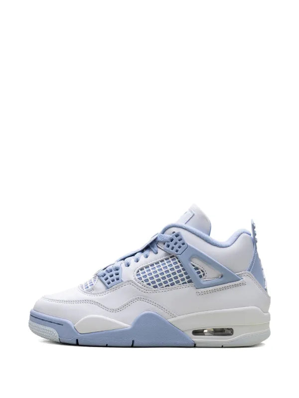 Air Jordan 4 "White/Aluminum/Blue Tint/Oil Green"
