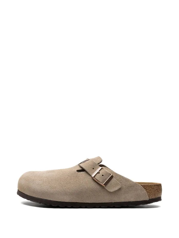 Birkenstock Boston suede clogs