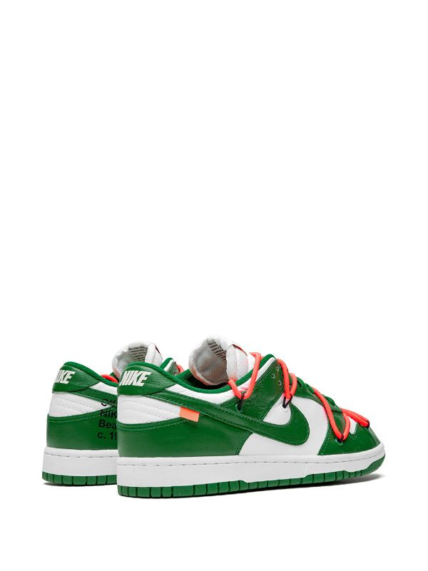 NIKE X OFF-WHITE DUNK LOW "PINE GREEN" SNEAKERS