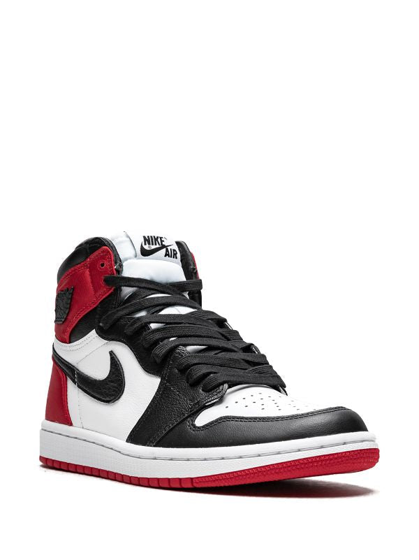 AIR JORDAN 1 HIGH OG "SATIN BLACK TOE" SNEAKERS