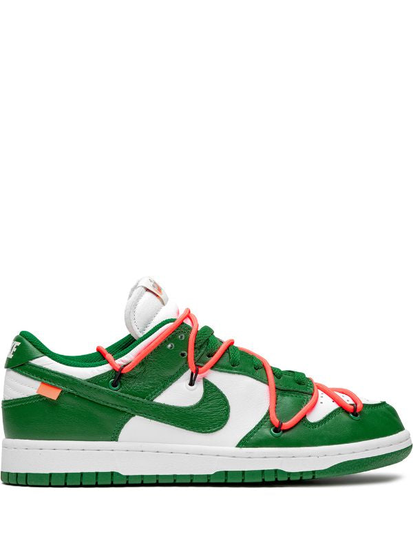 NIKE X OFF-WHITE DUNK LOW "PINE GREEN" SNEAKERS