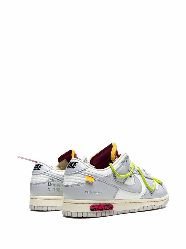 NIKE X OFF-WHITE DUNK LOW "LOT 08" SNEAKER