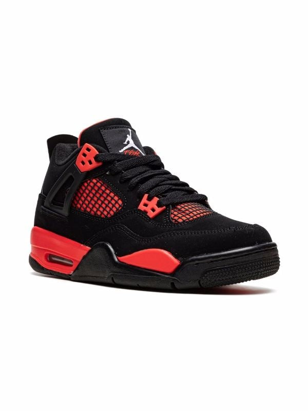 AIR JORDAN 4 RETRO "RED THUNDER" SNEAKERS